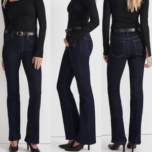 Madewell Skinny Flare Jeans in Rinse Wash